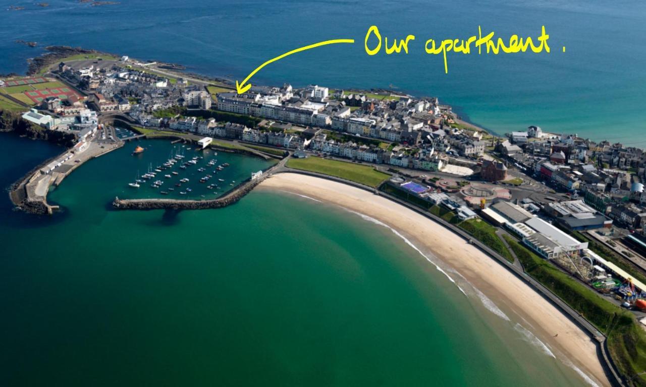 Apt3, No 2 Antrim Gardens, Portrush With Seaview Eksteriør billede