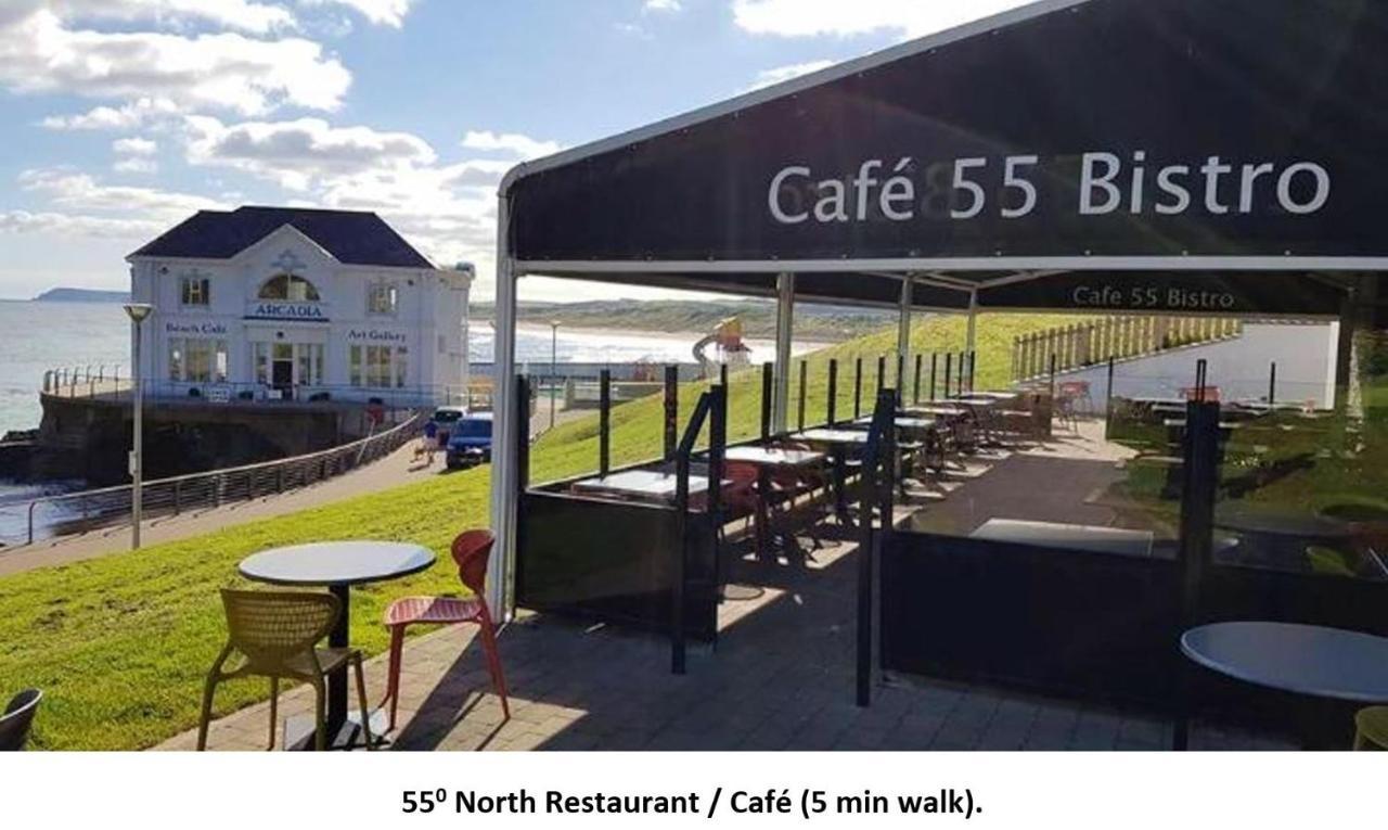 Apt3, No 2 Antrim Gardens, Portrush With Seaview Eksteriør billede